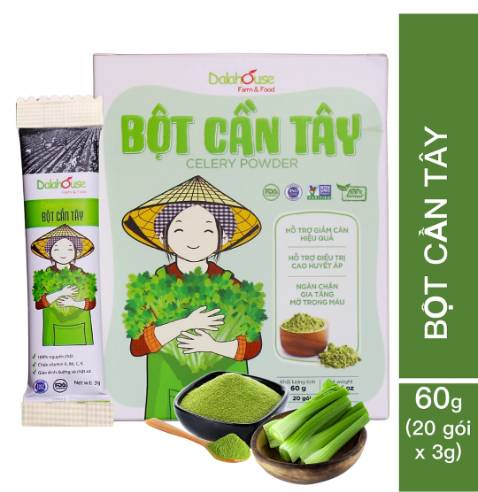 Chỉ tin tưởng bột cần tây nhà Dalahouse, dễ uống, dễ pha chế.