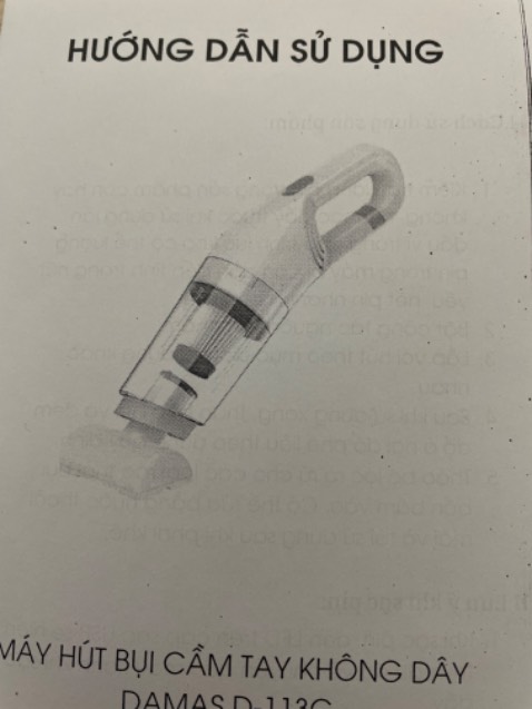 Uy tín, có phiếu bảo hành kèm đầy đủ thông tin. Hút được cả những bụi mịn
