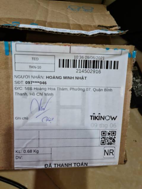 Sản phẩm không tốt, không cấm được phích cắm vào ổ cắm, tôi đã quay clip và gửi hình nhưng không up được.

Tôi cần đổi hàng ngay lặp tức vì ổ điện mắc tiền mà không sử dụng được.
Gạt ai không đi gạt đi gạt bà bầu vậy trời, mua về để chuẩn bị đồ đạc cho con mà vậy đó.