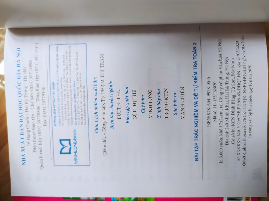 đã mua nhưng chưa dùng. giấy in chữ rõ ràng. dầy