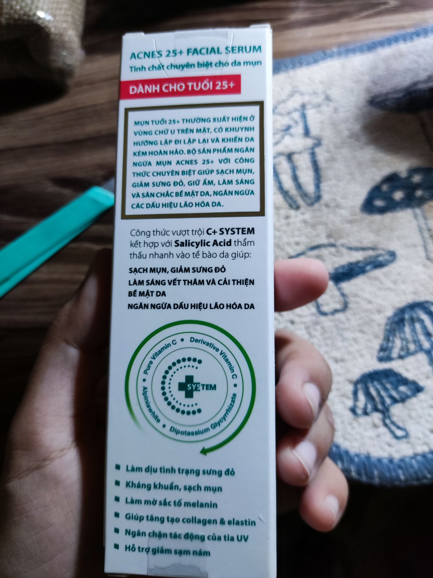 thơm, không rít, hiệu quả không rõ vì mới dùng