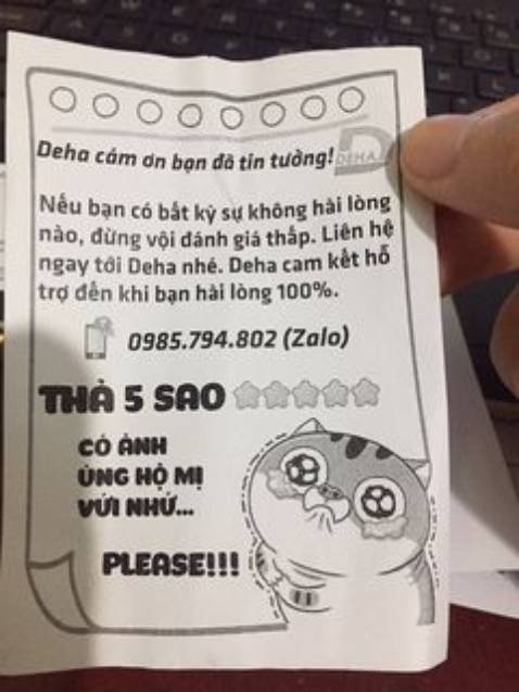 Chất lượng tốt. Mua để trang trí noel, mới đặt sáng nay là chiều có rồi. Tính ko viết đánh giá đâu mà do có tờ giấy con mèo dễ thương nên mới lọ mọ lên đây đánh giá.