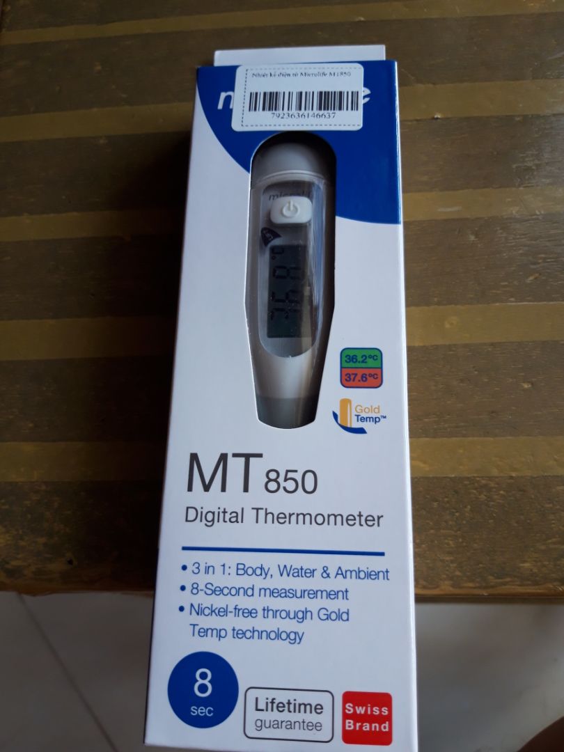 Tiki giao hàng rất nhanh. Hàng mới sx tháng 1/2021. Hàng Thụy sỹ, sx tại China nhưng rất đẹp, mới, đo thử ở nách khá nhạy. có hướng dẫn sử dụng bằng tiếng Việt. Tiki giao hàng rất nhanh. Hàng mới sx tháng 1/2021. Hàng Thụy sỹ, sx tại China nhưng rất đẹp, mới, đo thử ở nách khá nhạy. có hướng dẫn sử dụng bằng tiếng Việt.