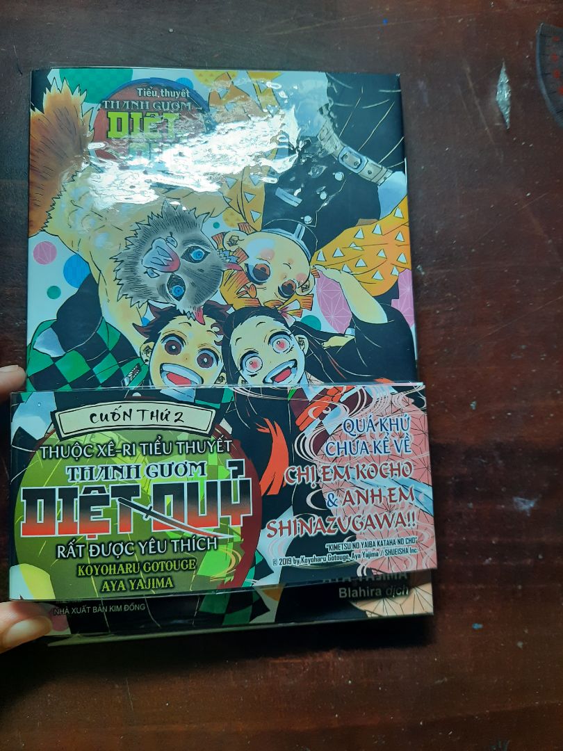 Giao hàng nhanh, chất lượng, còn nguyên bọc kính! Mình xui vì móp obi, hi vọng lần sau may mắn hơn?