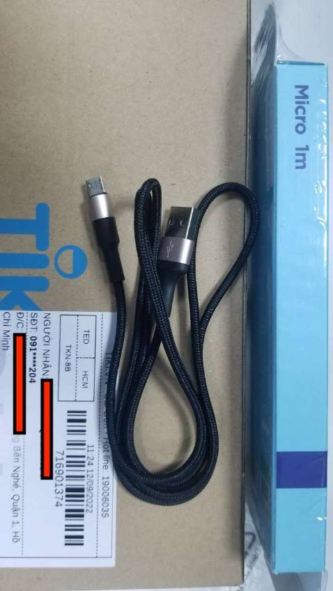 Lần sau shop nhớ check kĩ hàng rồi mới đi giao nha shop, mua TypeC mà giao cái Micro này làm gì đây shop, đơn hàng nhỏ nên mình lười đổi trả, cho 1 sao để shop rút kinh nghiệm hen =)))))
