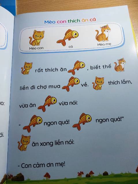 Sách hữu ích dạy cho bé.