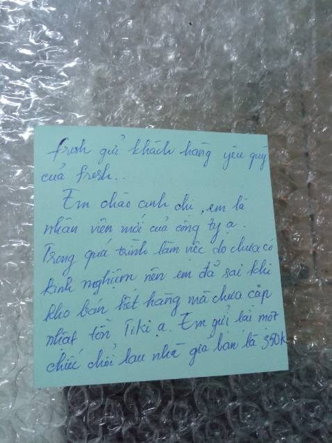 Mua máy bào gửi cây lau nhà. Nhưng nhìn khá ok. Lần sau hết hàng nên gọi thông báo. Vì không có nhu cầu và ở nhà có rồi. Mua máy bào gửi cây lau nhà. Nhưng nhìn khá ok. Lần sau hết hàng nên gọi thông báo. Vì không có nhu cầu và ở nhà có rồi.