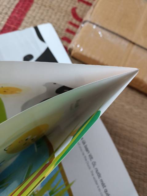 Sách đẹp, sản phẩm giao đúng hạn và gói hàng cẩn thận. Có một điểm trừ là một số trang của sách bị lỗi chưa được cắt rời hết, mình phải lấy kéo cắt ra. Nhưng nhìn chung bộ sách này ổn mình khá hài lòng.