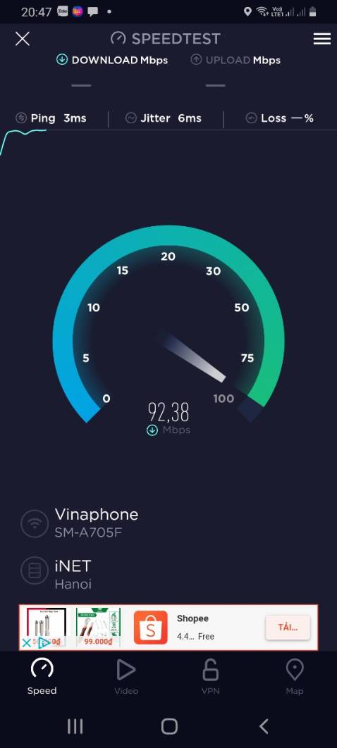 Sản phẩm chính hãng, đóng chắc chắn, giao hàng nhanh. Sau khi *** tốc độ tăng gấp 3 gói cước  nhà mạng cập. Dùng 1 bộ 3 cục cho nhà 4 tầng quá ok. Sẽ mua thêm cho bạn bè 1 bộ nữa.