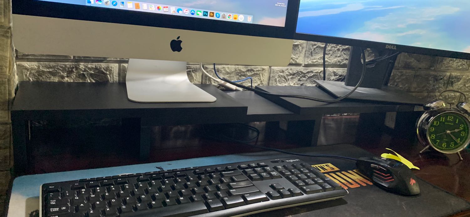 Hải lòng với bộ 3 kệ để màn hình đẹp tuyệt quá