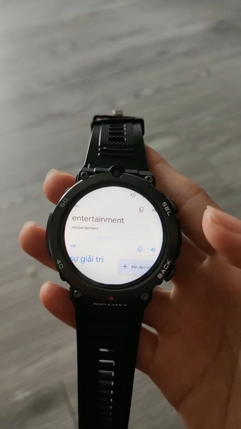 Rất ưng ý với sp. Chức năng như mô tả. Con mình có thể tự học tiếng Anh trên đồng hồ rất tiện