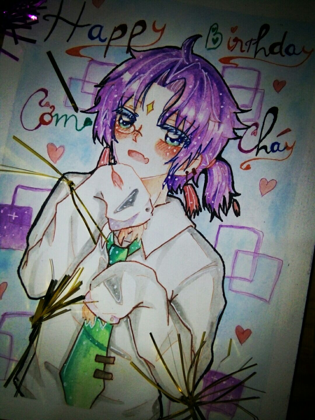 màu đẹp, tô tốt :33 còn hơi bột mà dễ bị trôi màu ko tốt như các loại khác nhưng ko sao ??.. tô vẫn đẹp :33 ?? iu tiki..