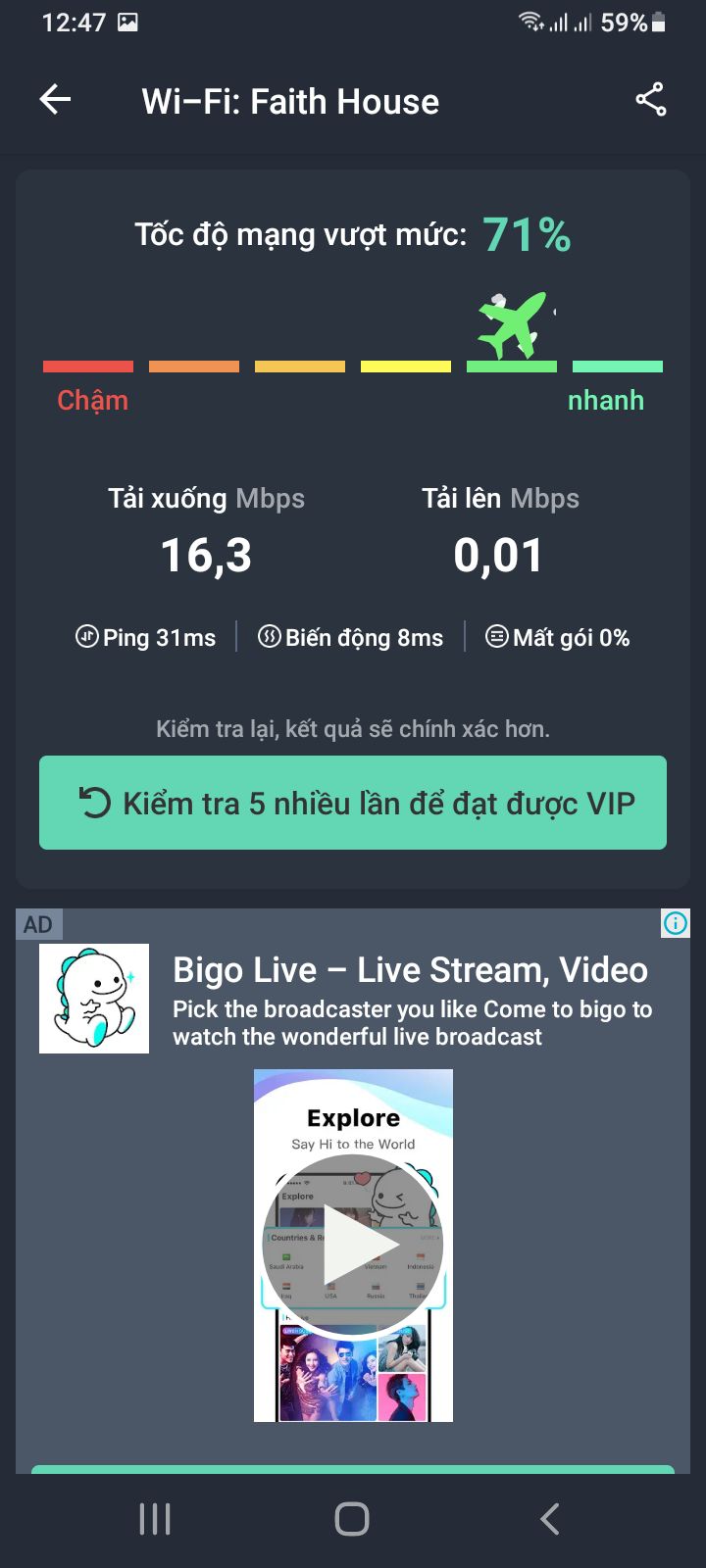 mới nhận hàng xong, giao nhanh, cũng dễ cài đặt, có thấy tăng tốc độ wifi từ tầng trệt lên tầng 1 tăng lên chút đỉnh. không biết về lâu dài có giảm đi không? hàng phù hợp trong tầm giá.
