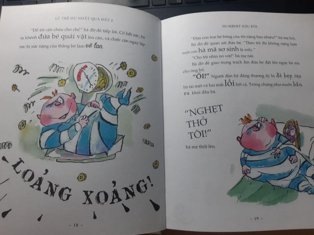 Sách kể về những nhân vật được phóng đại các tính cách or đặc điểm lên 1 cách k thực tế cho các bạn nhỏ dễ hình dung & thích thú. Sách phù hợp các bạn nhỏ nhỏ, bạn lớp 5 đọc bảo sách này cho trẻ con 😁 Sách kể về những nhân vật được phóng đại các tính cách or đặc điểm lên 1 cách k thực tế cho các bạn nhỏ dễ hình dung & thích thú. Sách phù hợp các bạn nhỏ nhỏ, bạn lớp 5 đọc bảo sách này cho trẻ con 😁