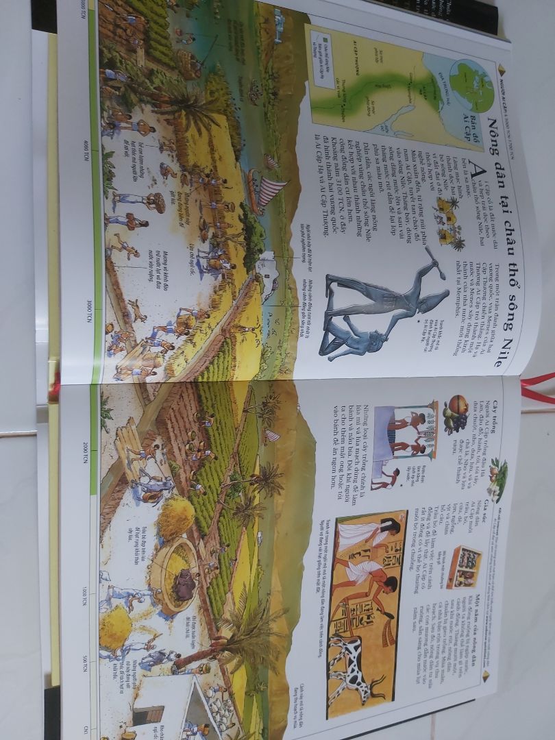 Mình rất thích những quyển sách có kèm hình minh họa. Quyển sách giúp người đọc có cái nhìn tổng quan về sự hình thành trái đất, muôn loài, con người, các nền văn minh và phát minh vĩ đại. Giúp mình thêm yêu quý và trân trọng cuộc sống, trái đất tươi đẹp. Cảm ơn NXB và Tiki ❤