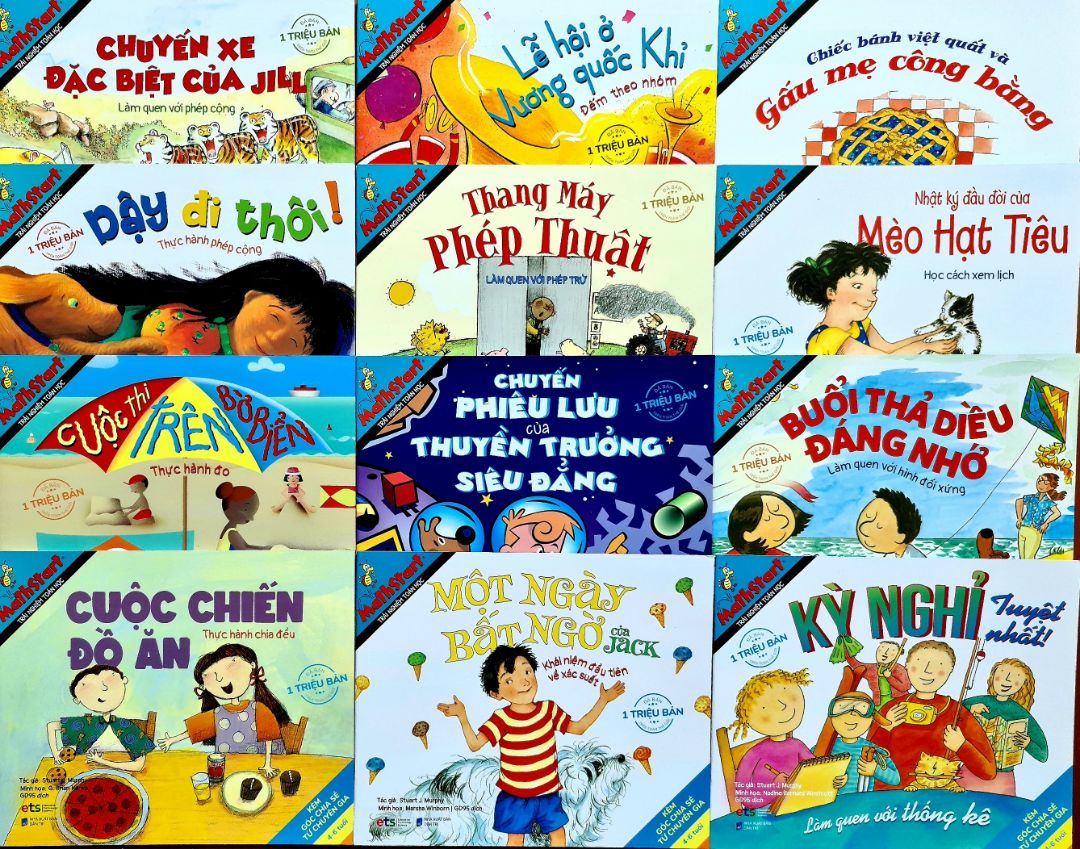 Rất thú vị để làm quen các bé với các khái niệm toán và thực hành các phép toán đơn giản.