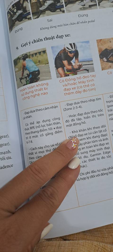 Lịch luyện tập chi tiết và nhiều nội dung hữu ích. Cuốn sách truyền cảm hứng cho tôi bắt đầu luyện tập