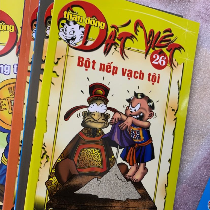 Chủ yếu mua để sưu tầm cho đủ bộ để hoài niệm tuổi thơ cũng là bộ truyện tranh Việt hot hit tuổi thơ