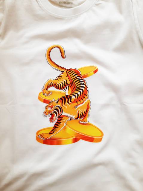 Hình con hổ rất đẹp và ý nghĩa, hi vọng nó sẽ mang lại tiền tài và may mắn.