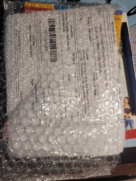 Sản phẩm tốt
Đóng gói cẩn thận 
Nhân viên giao hàng chu đáo