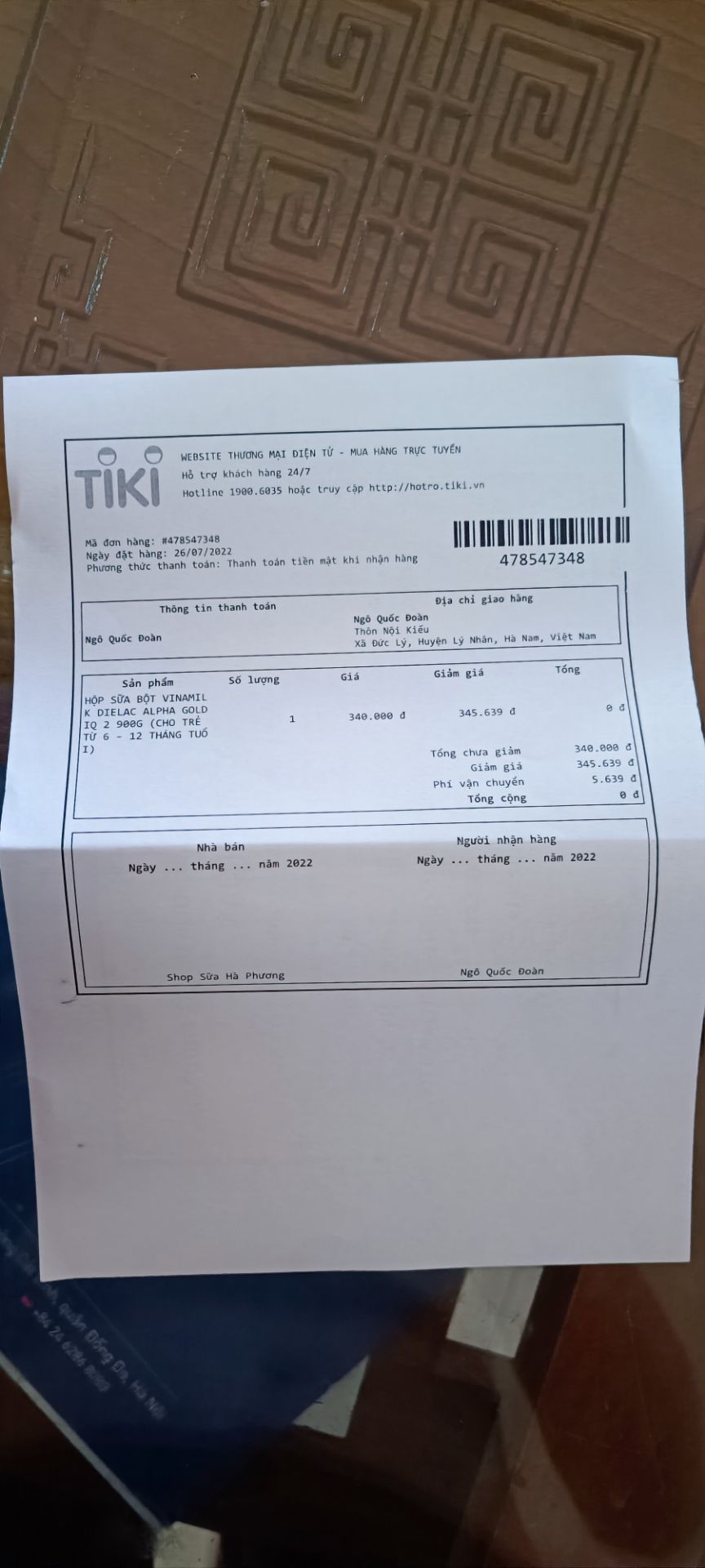 Tôi đặt hàng 1 loại lại giao loại khác. Không đúng mô tả. *** đảo. Tôi đặt hàng 1 loại lại giao loại khác. Không đúng mô tả. *** đảo.