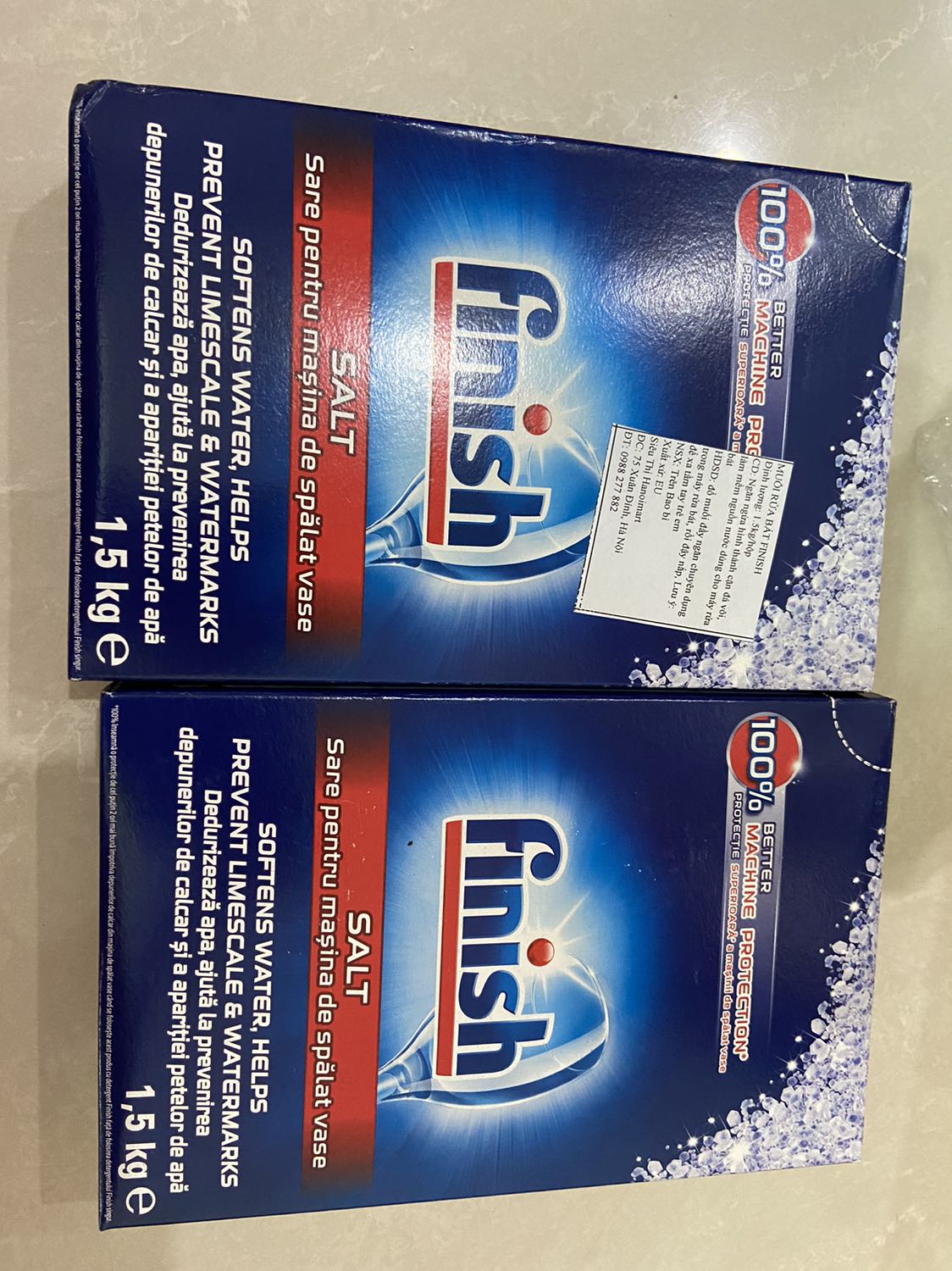 Lần thứ 2 mua muối ở Shop, khá yên tâm về sản phẩm nhận được. Hộp còn nguyên vẹn, hàng mới. Giao hàng nhanh chóng.
Lần sau sẽ tiếp tục ủng hộ shop.