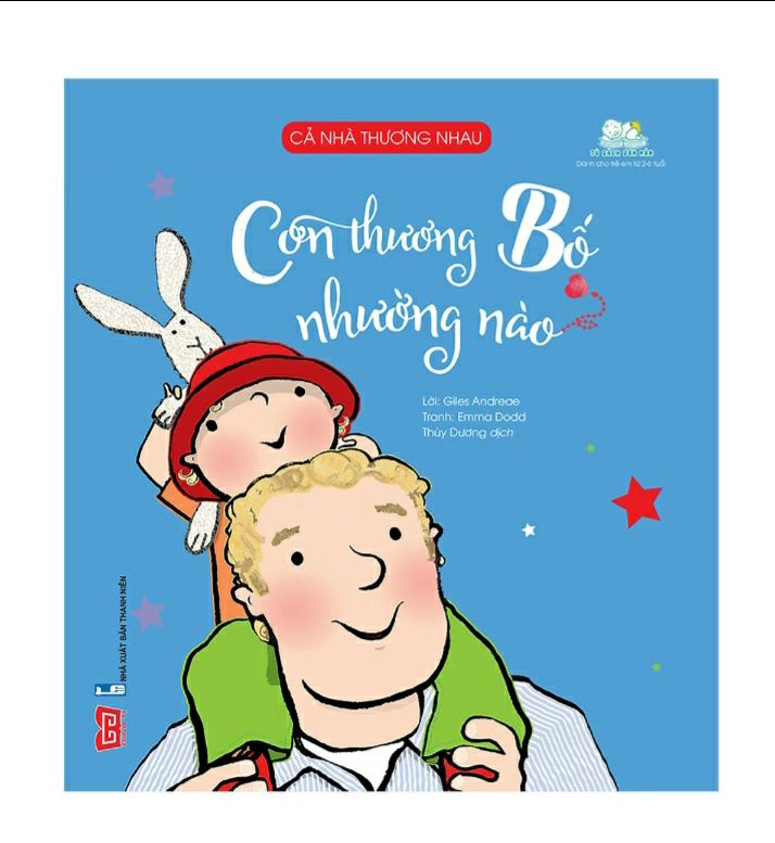 sách hay cho bố và bé. ngắn nhưng đầy tình yêu thương. cảm ơn Đinh Tỵ Book và tiki