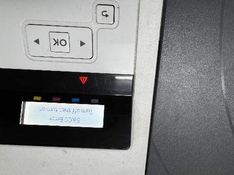 Sai mã , đổi bảo hành chip mực báo lỗi liên tục không dùng đc