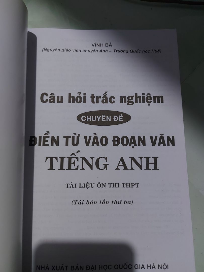 Sách chất lượng ?, nếu muốn luyện và bổ sung từ vựng thì nên mua nha
