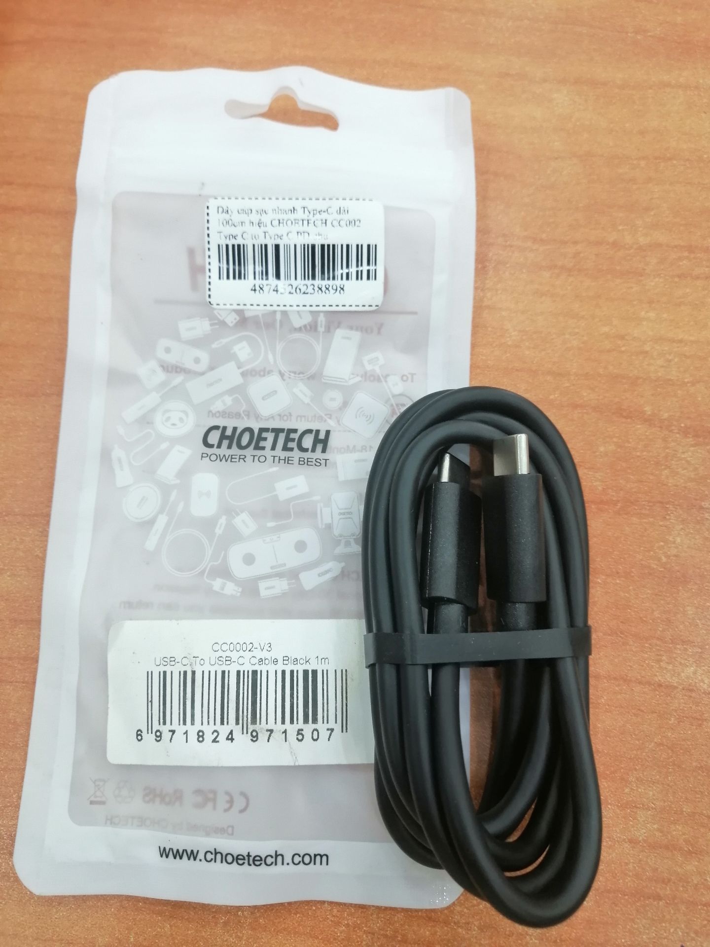 Thanks shop. Hàng đúng chuẩn. Sợi cáp to chắc. Hàng tốt.