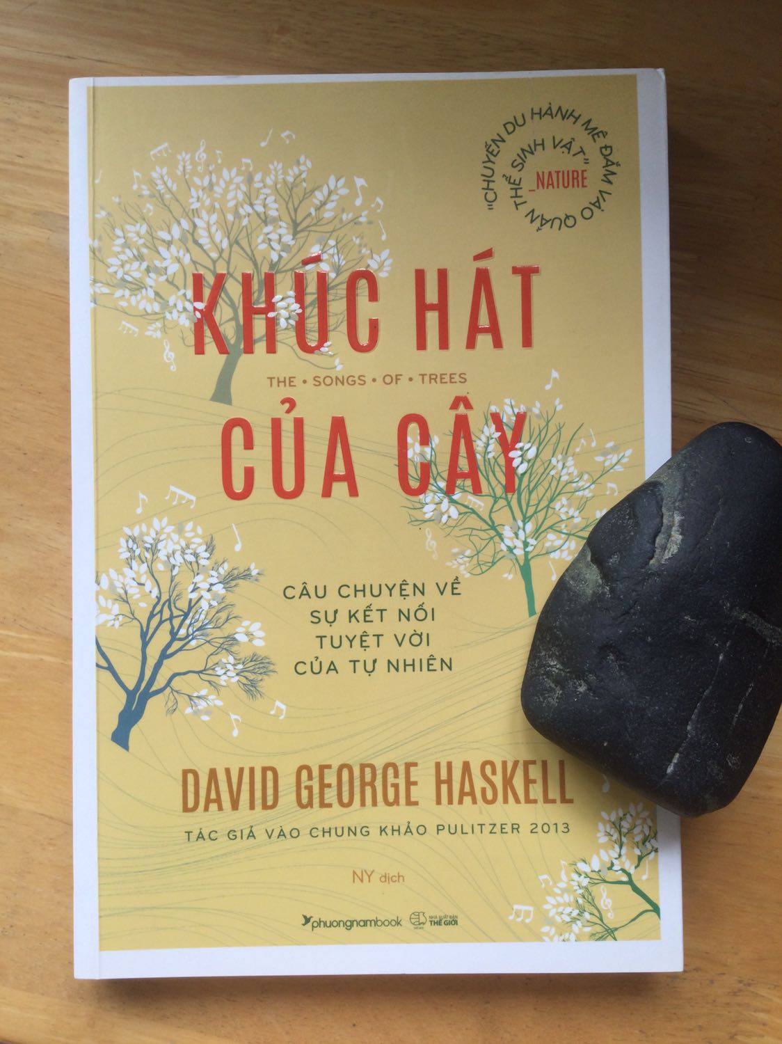 Một tác phẩm tuyệt vời đến kinh ngạc !
Trong đó :
Không có anh hay em. 
Không có tình yêu hay thù ghét. 
Không có cái tôi. 
…
Không có CON NGƯỜI. 

Chỉ có cây, có chim, có ếch, có hoa, côn trùng, và cả vi trùng.
Chỉ có mưa, có nắng, có sương mù, có hơi ẩm, có mảng tối và ánh sáng.
Chỉ có tiếng nước mưa rơi trên lá, mỗi lá to nhỏ lại vang tiếng khác nhau. Có tiếng ong ong, vù vù, ộp oạp. Có tiếng rít rít, tiếng be be. Và cả tiếng câm lặng.
Có hàng ngàn loài cây khác nhau thậm chí trên một héc ta.
KHÔNG CÓ CON NGƯỜI.

Ấy vậy mà, dưới ngòi bút của tác giả, cũng chính là người trực tiếp tiếp xúc và cảm nhận, quan sát và chứng kiến sự sống của rừng cây, đã vẽ lại một kiệt tác về CÂY. 
Khúc hát của cây.
Hết sức lãng mạn. Không phải cái lãng mạn trần tục như tình yêu đôi lứa. Cái lãng mạng thanh tao của thiên đường, cái lãng mạn tuyệt đẹp của thiên nhiên, của nguồn cội sự sống.
Hết sức mãnh liệt. Ông thể hiện một tình yêu vô vàng với thiên nhiên,Với sự sống nguyên thuỷ, với ân nhân của loài người : CÂY.
Hết sức tiểu tiết. Lời văn thật tả thực, bút lực đáng kinh ngạc, từng chi tiết nhỏ ông quan sát và vẽ lại bằng lời văn còn đẹp hơn một bức tranh.
Hết sức đáng kính. Có lẽ ông là người yêu cây, yêu thiên nhiên nhất trên đời.
10/10 điểm. Không đủ lời lẽ để diễn tả sự thán phục.