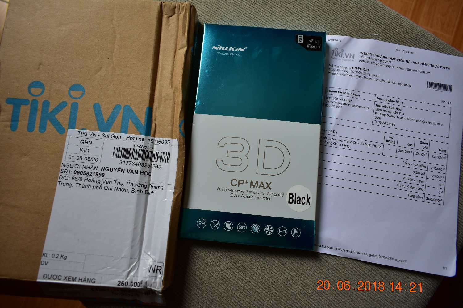 Kính Cường Lực Nillkin CP+ 3D Max iPhone X - Hàng Chính Hãng = tốt nhất dành cho iphone X