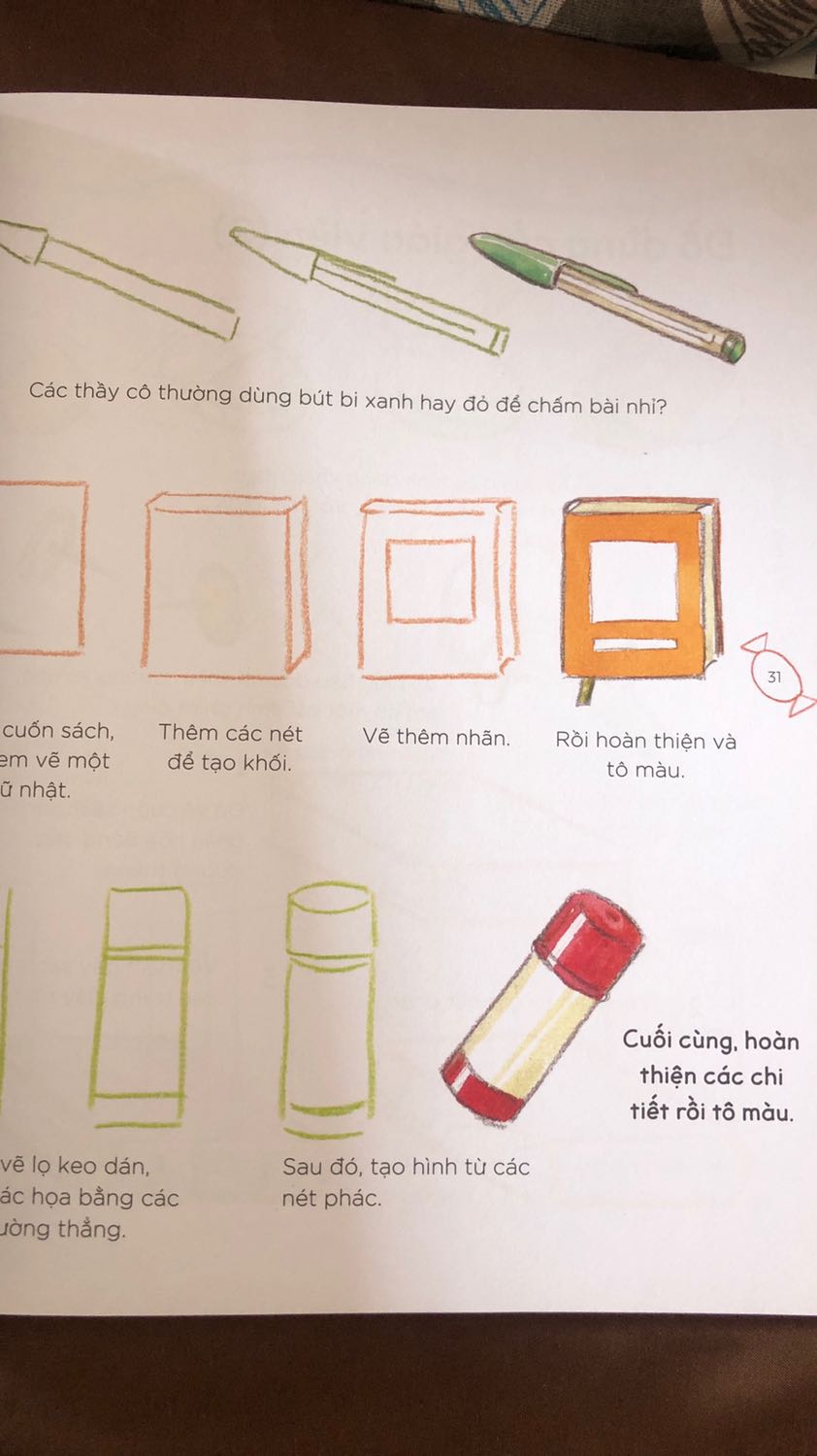 theo mình thấy sách rất phù hợp với các bé nhỏ, nội dung chia ra rất cụ thể ngành nghề nào cần cái gì nhưng hơi ít so vs giá 99k gốc, vì in màu nên giá phải như v nên khá tiếc cho nội dung