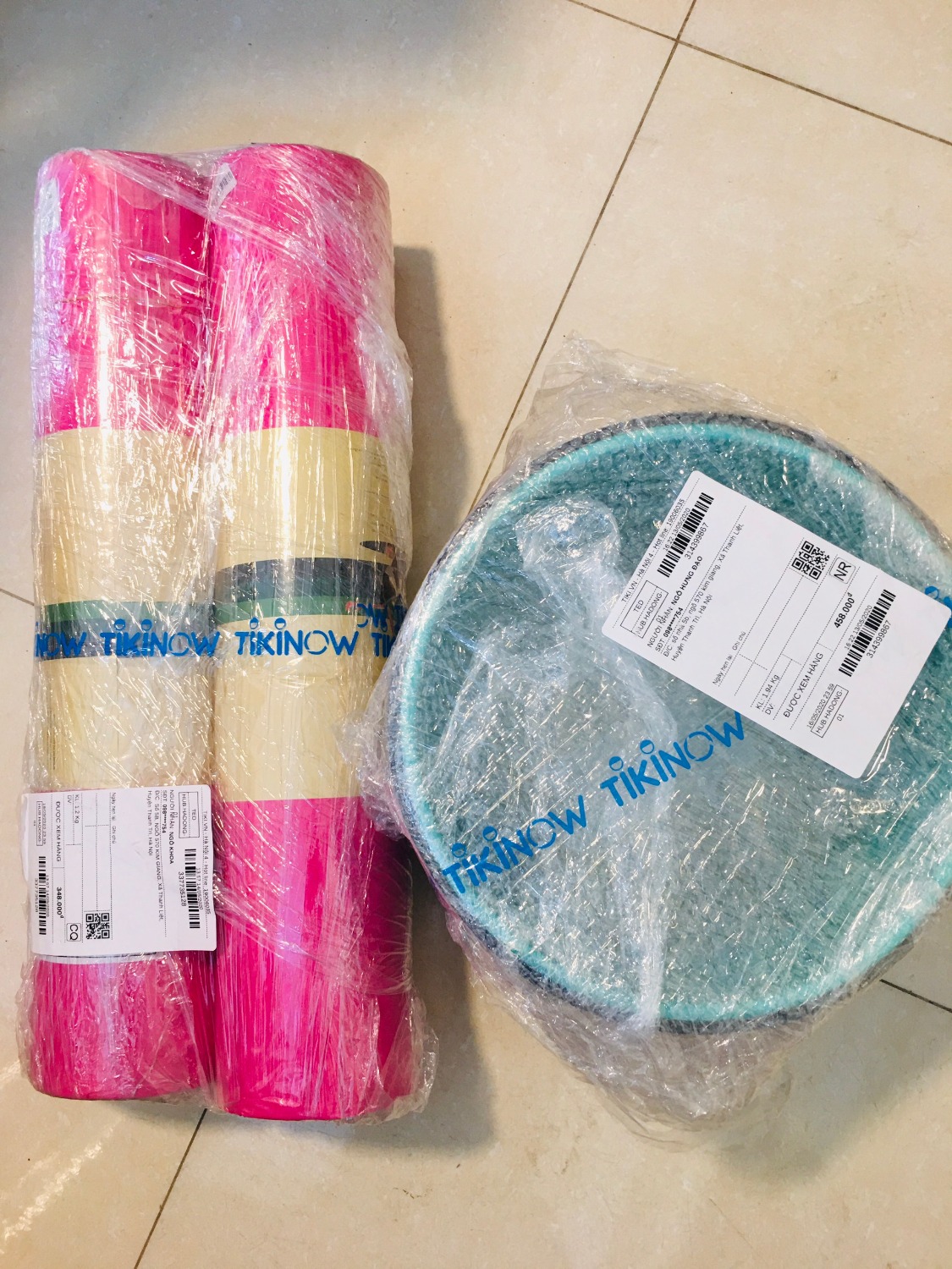 t nhận được sản phẩm rồi nhé, đều mua của chính hãng miDoctor luôn.
Khá là hài lòng về chất lượng ạ, đẹp và bám sàn, dịch vị giao vận cũng khá là tốt nữa
sẽ ủng hộ sản phẩm yoga chính hãng miDoctor tiếp theo