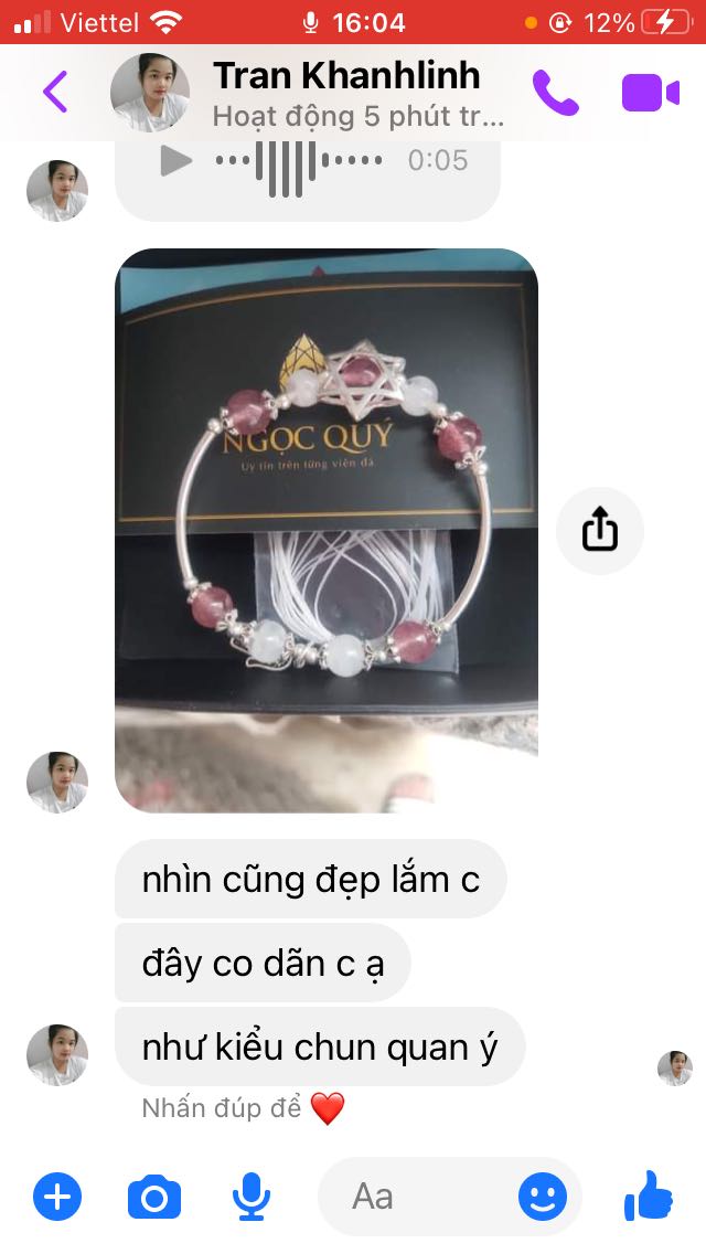 Vòng tay giống ảnh, mình mua tặng nên người nhận thíh là ổn rồi, chúc shop đắt hàng