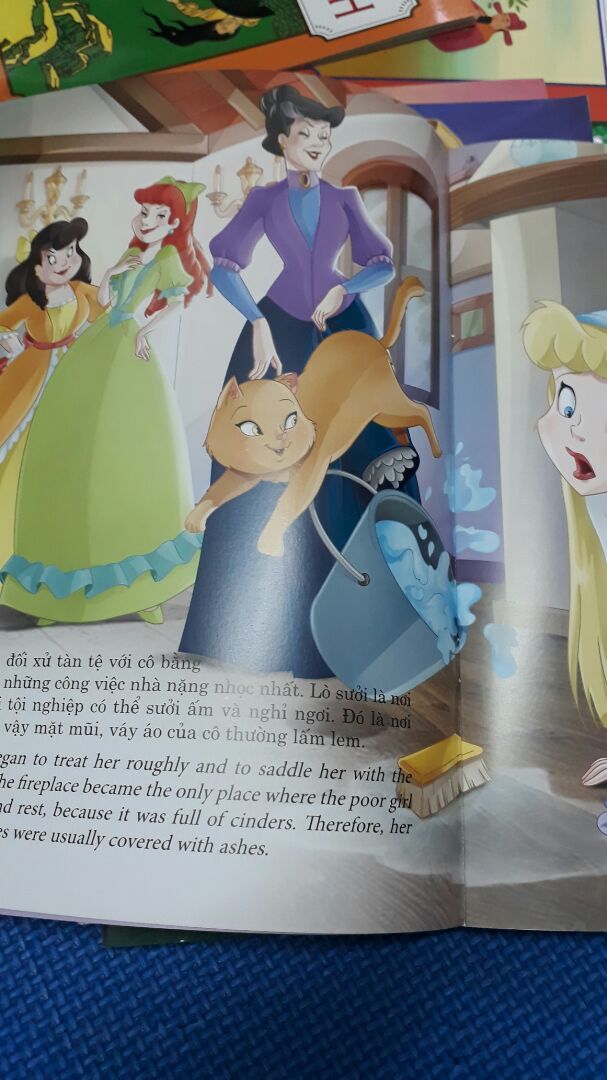 truyện tranh dân gian cho trẻ thêm kiến thức , bìa và hình ảnh đẹp