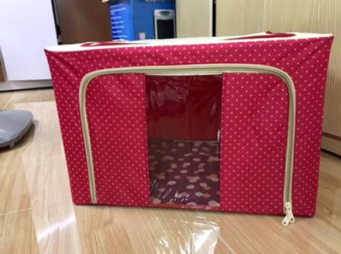 Sp giao đúng số lượng. Chất lượng ok. Đựng đc nhiều đồ nhìn cũng chắc chắn. Shop giao 2 màu giống nhau nên ok lắm ạ. Màu hồng cưng xỉu, kích thước phù hợp đồ đạc, nhiều đồ để tốt Sp giao đúng số lượng. Chất lượng ok. Đựng đc nhiều đồ nhìn cũng chắc chắn. Shop giao 2 màu giống nhau nên ok lắm ạ. Màu hồng cưng xỉu, kích thước phù hợp đồ đạc, nhiều đồ để tốt