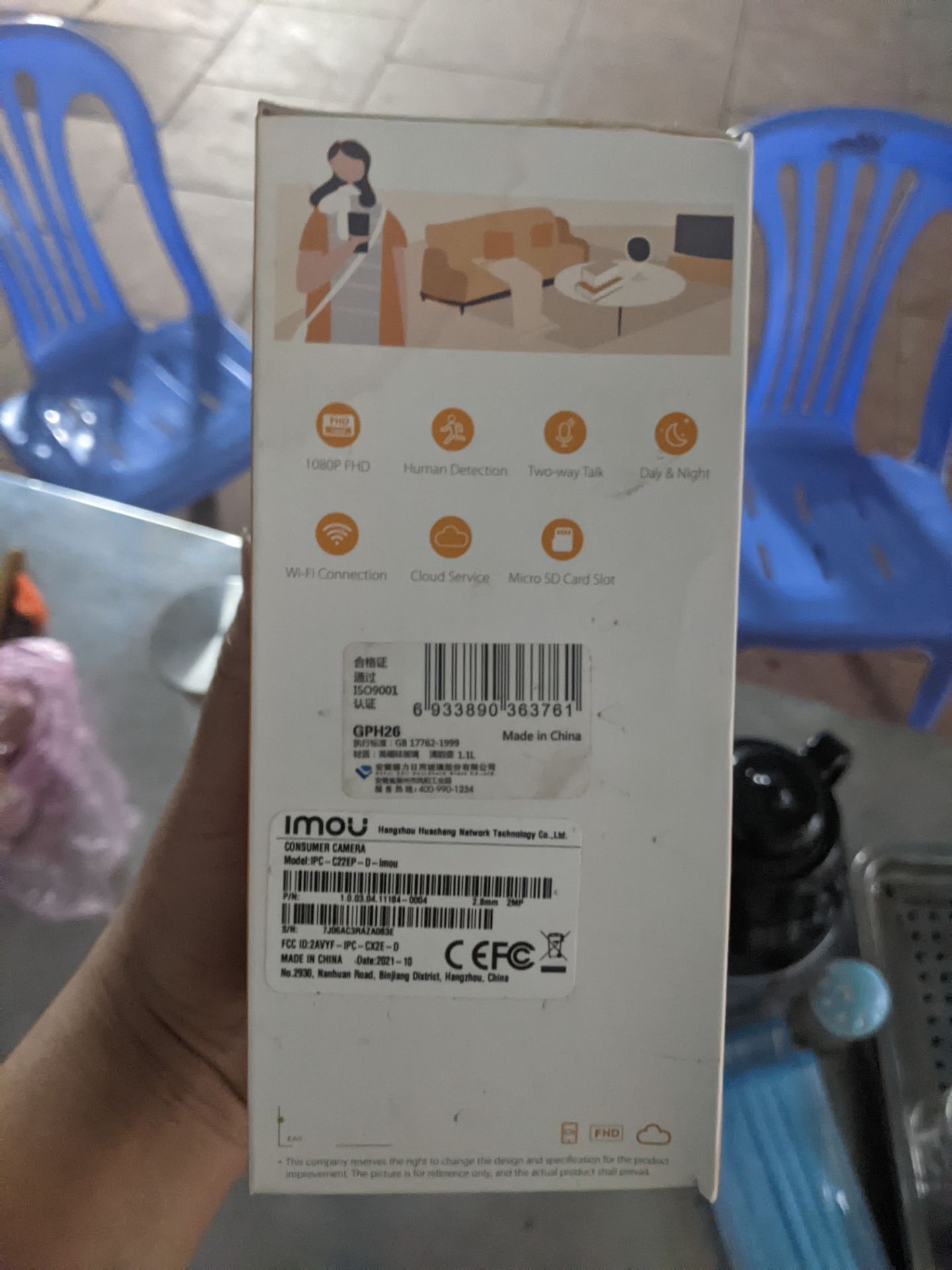 cam ok nhé mọi người, full hd nét lắm, đàm thoại 2 chiều ok