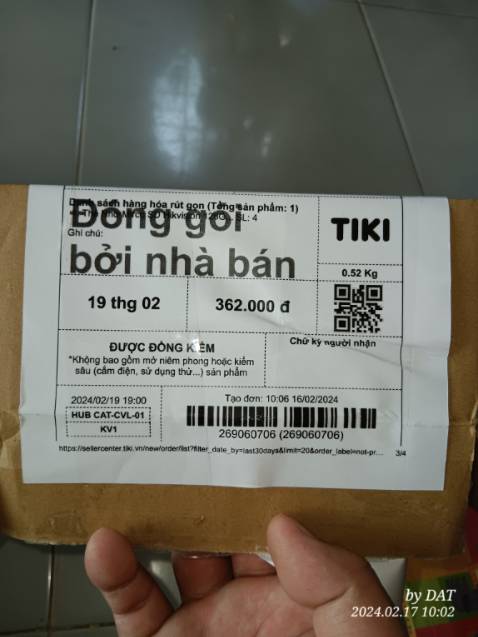 Giao thiếu sp. Đơn hàng 4 thẻ nhớ nhưng giao 1. Đề nghị shop giao đủ. Mất niềm tin