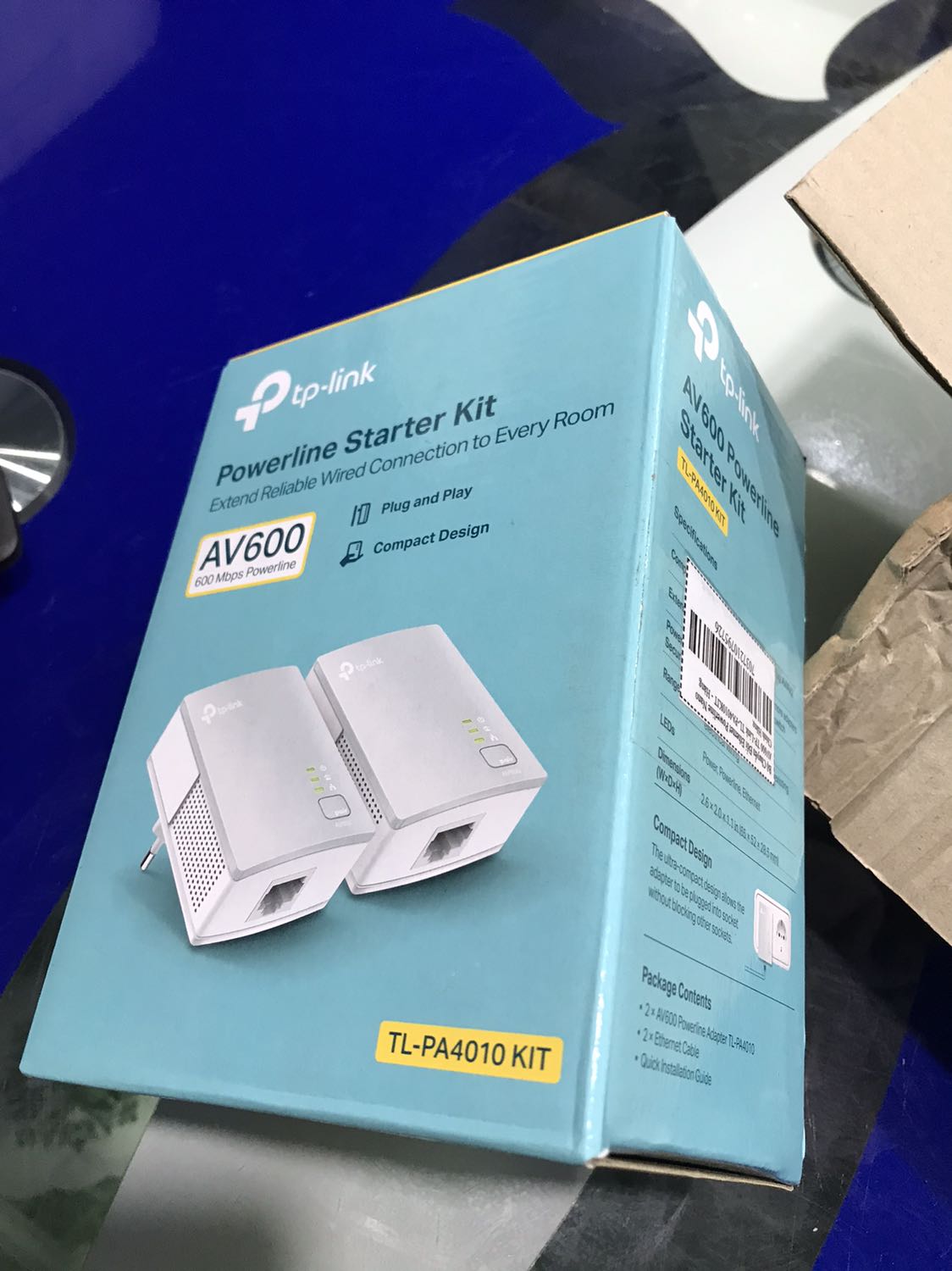 Hàng chuẩn TP-Link! Tiếc là LAN PORT chỉ ở mức 10/100Mbps nên không sử dụng được hết băng thông nhà mình đang dùng gói cước 150Mbps!