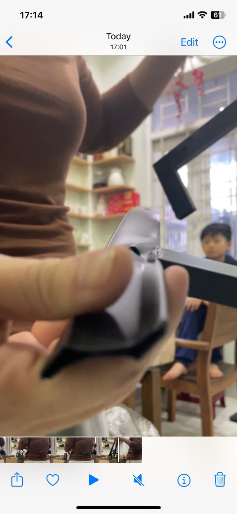 Sản phẩm nhận được móp méo như thế này đây ạ