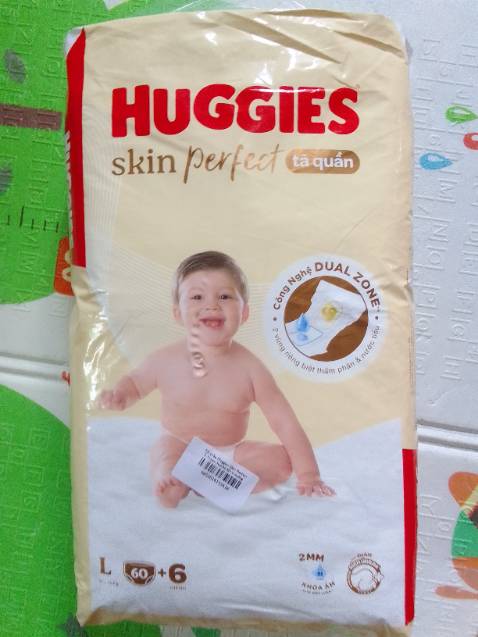 Mỏng, nhẹ, thấm hút tốt. Không kích ứng da bé