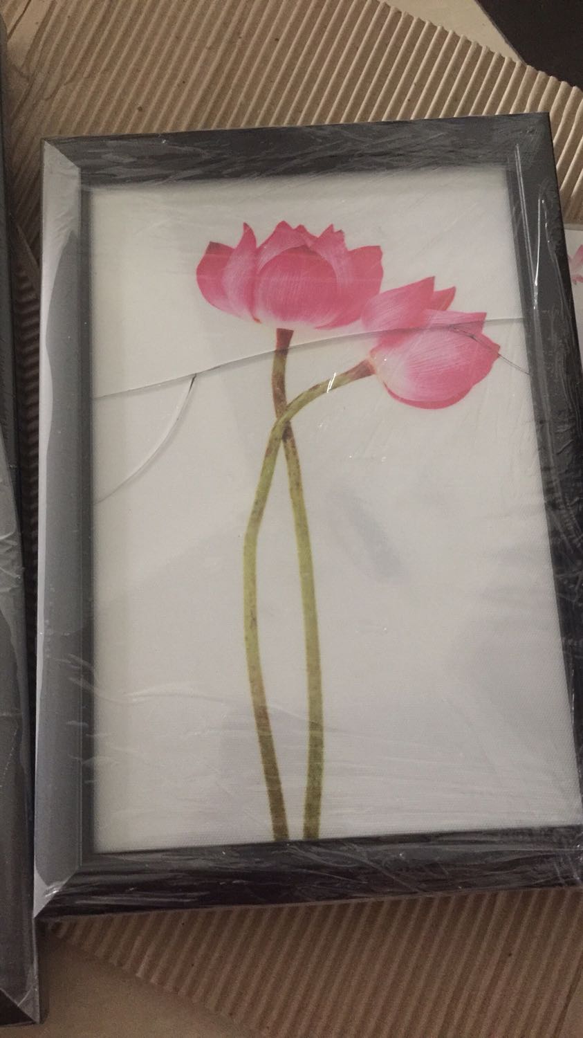 Tranh đẹp, vừa nhận hàng xong. Nhưng tiếc là kính lại bị vỡ như thế này. Tiki sẽ đổi hàng chứ? Tranh đẹp, vừa nhận hàng xong. Nhưng tiếc là kính lại bị vỡ như thế này. Tiki sẽ đổi hàng chứ?