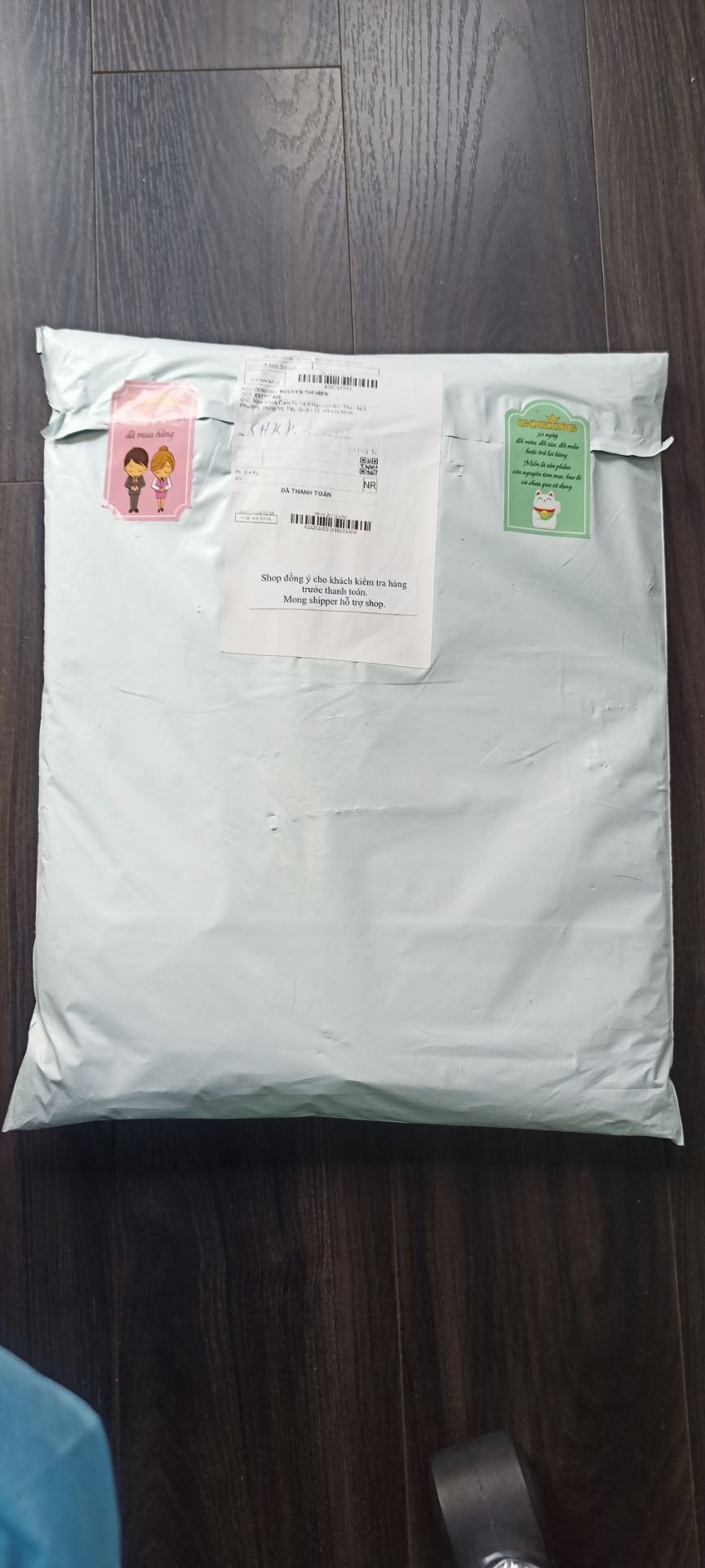 Sản phẩm tốt y như quảng cáo, vải rất đẹp , giao hàng nhanh ...Sẽ tiếp tục ủng hộ shop