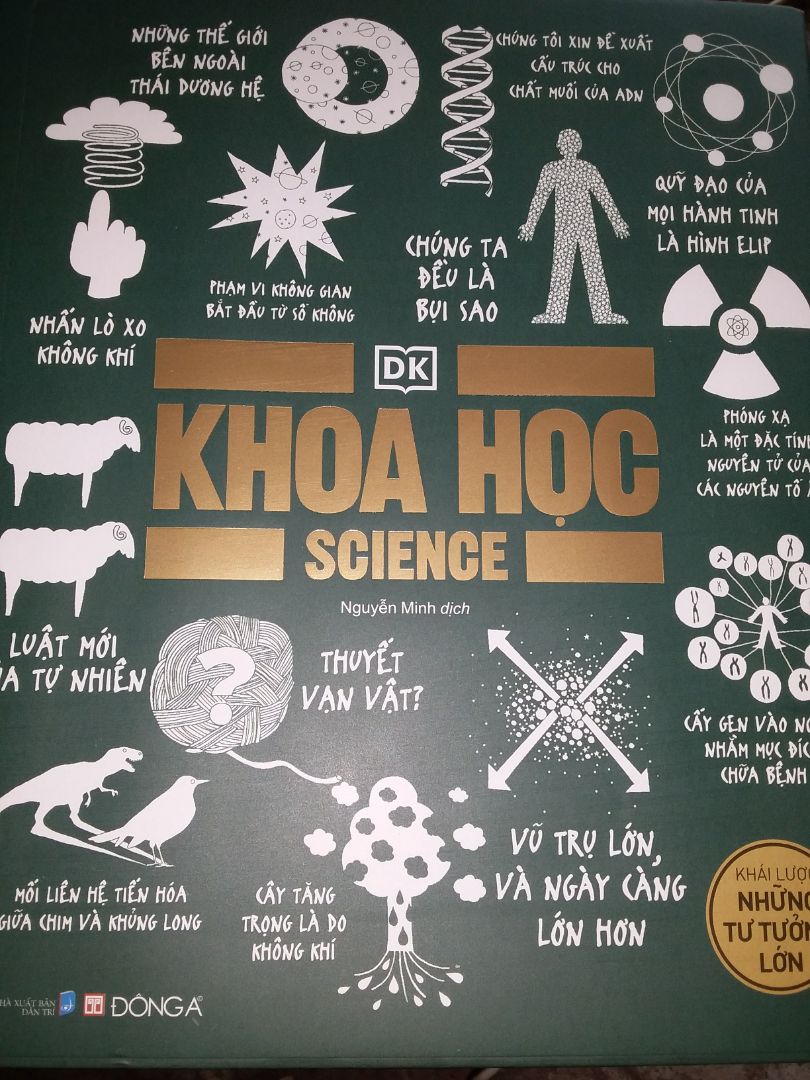 Nằm trong "Series" Khái lược những tư tưởng lớn của Đông A. Sách rất đẹp cầm rất chắc tay. Nội dung khái lược nhưng cơ bản dành cho các bạn muốn tìm hiểu về Khoa học bước đầu.