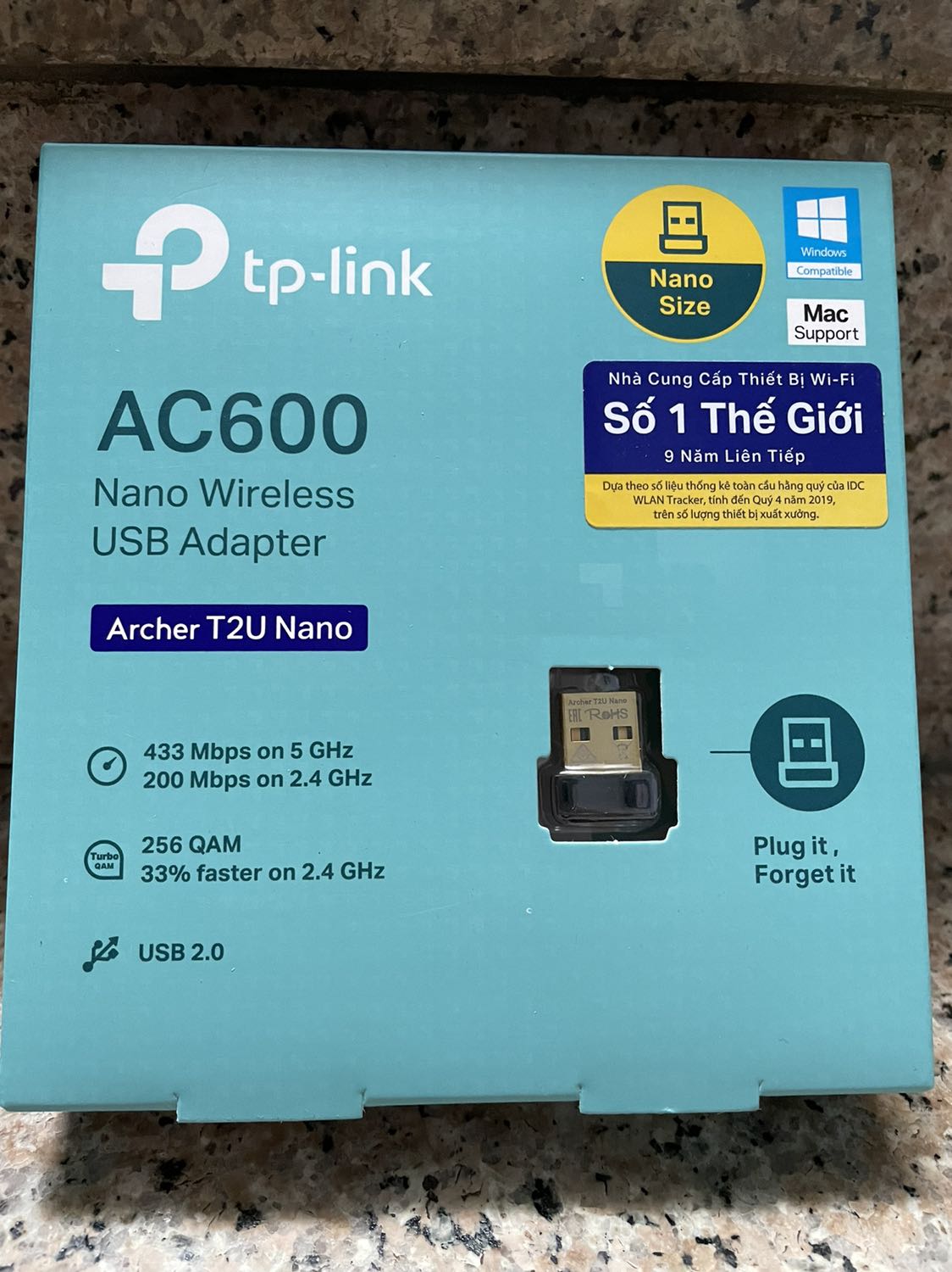 Thiết bị rất nhỏ-gọn, nhưng bắt tín hiệu rất tốt, không chập chờn. Mình dùng cho máy tính bàn (do cổng LAN onboard bị hư).
Rất đáng mua. Thiết bị rất nhỏ-gọn, nhưng bắt tín hiệu rất tốt, không chập chờn. Mình dùng cho máy tính bàn (do cổng LAN onboard bị hư).
Rất đáng mua.