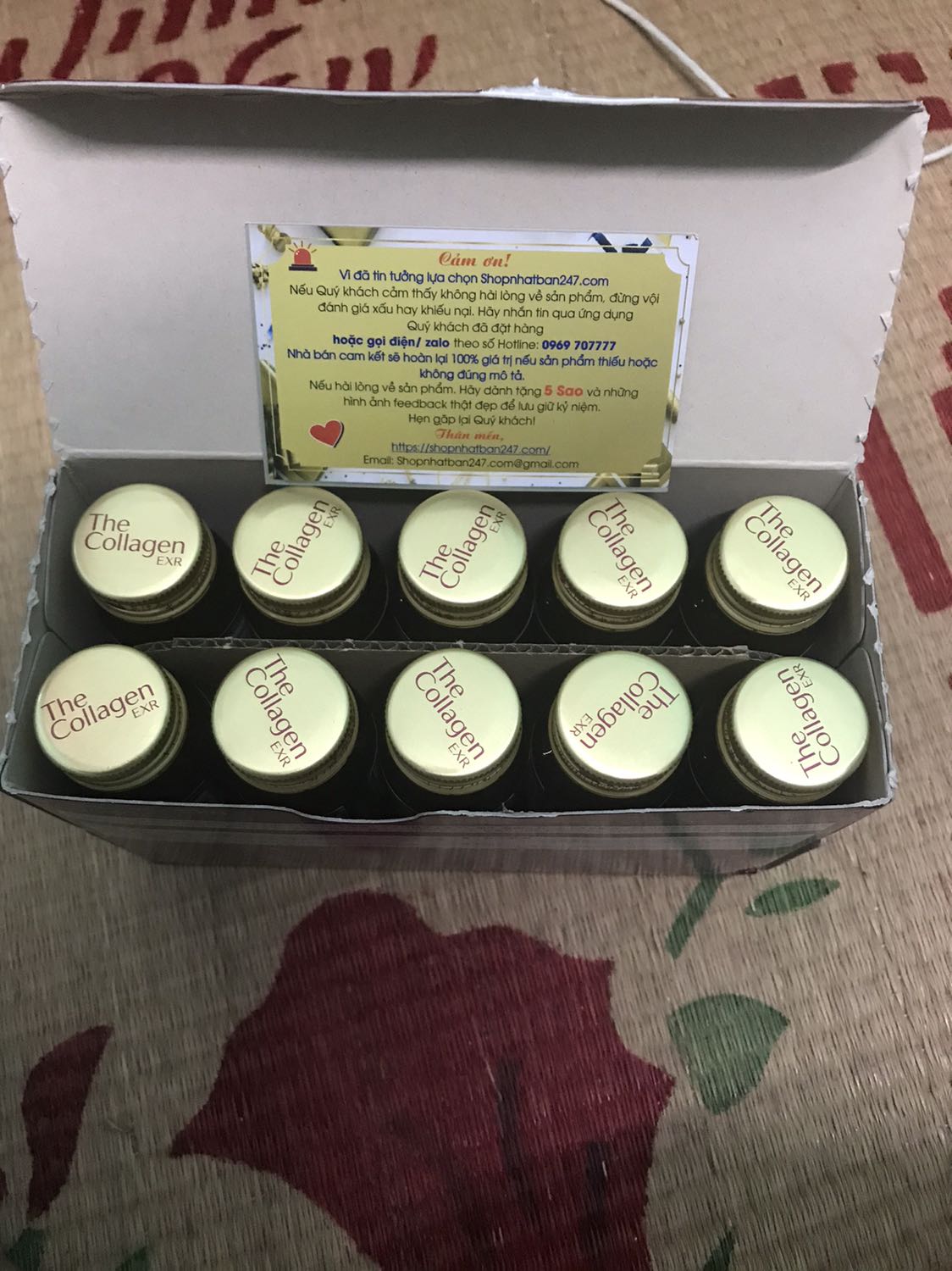 Hàng nguyên vẹn
Date T10/2022
Check mã vạch ra sản phẩm nhật
Mùi thơm nhẹ kiểu dễ chịu
Vị thanh thanh hơi chua ở họng (chua kiểu hơi giống liton nhưng k hẳn nha)
Còn hiệu quả thì chắc phải sài nhiều nhiều chút mới biết dk hi
Vì hơi đắt
Kể mà có khuyến mãi sâu tý nữa thì tốt cho lần mua sau 😊
Có gắng mua 2 hộp nữa để xem kết quả thực tế hơn 😃😃