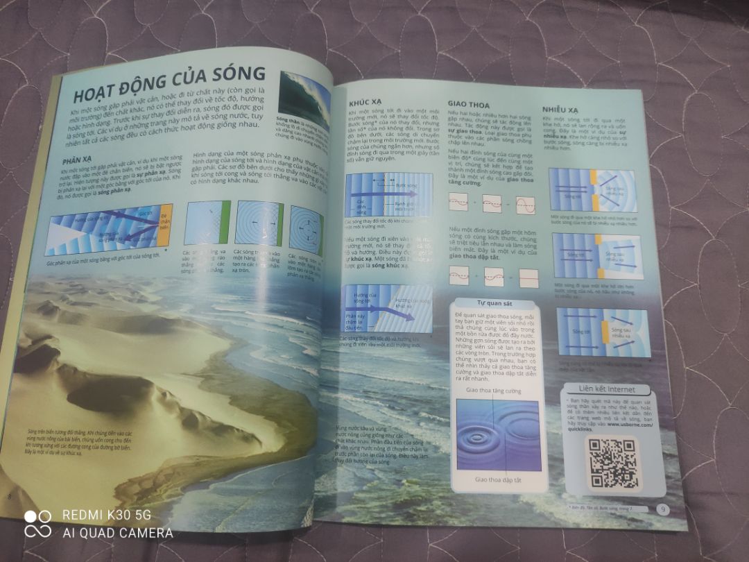 Chất lượng giấy tốt,mịn.Màu in đẹp bắt mắt.Sách bố trí nội dung cũng rất dễ hiểu