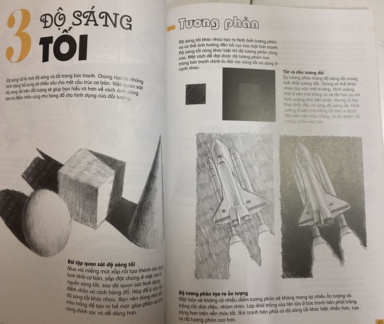 có lẽ mình chỉ nhất thời thích vẽ nên sự hữu ích của cuốn sách đối với mình chớm tàn sau một vài trang lật nên mình không thể đánh giá về nội dung chỉ có thể nói cách trình bày khá cụ thể bố cục hài hoà và hình ảnh đẹp