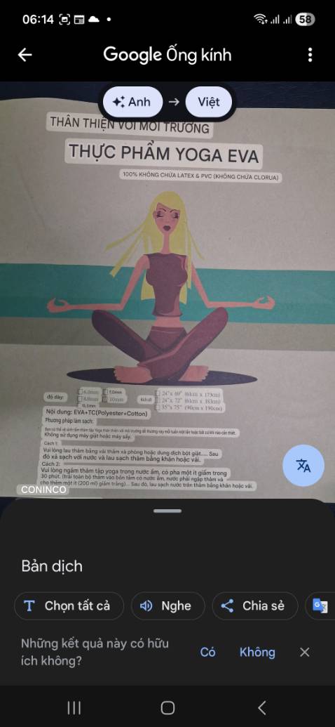 Độ bám sàn chắc. Chất mềm mại. Màu sắc đẹp. Hàng có vài lỗ.